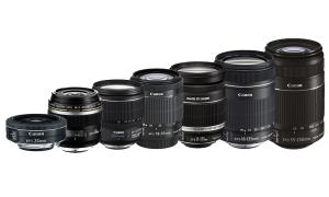 CANON EF LENSES for rent