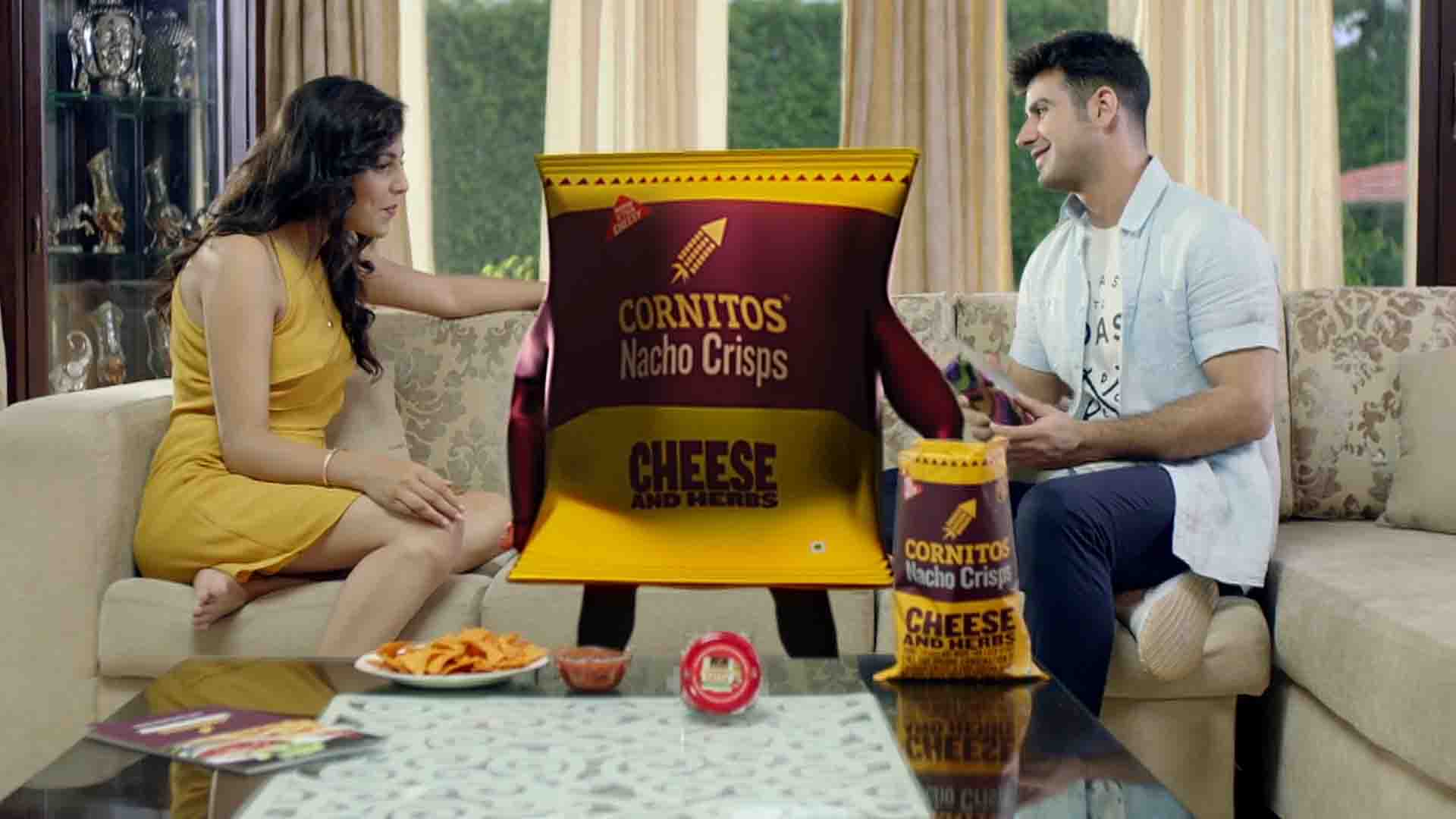 cornitos mr crispy 3D animation by swastika films