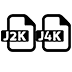 export film DCP ad 2k or 4k file