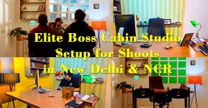 elite boss cabin studio setup for short film tv commercia