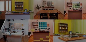 kitchen studio set available with lights by Swastika films New Delhi